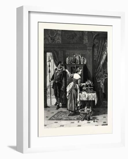 Love's Offices-August Friedrich Siegert-Framed Giclee Print