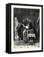 Love's Offices-August Friedrich Siegert-Framed Stretched Canvas