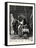 Love's Offices-August Friedrich Siegert-Framed Stretched Canvas