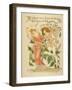 Love's Own Flower Blushing Rose, Queen of All the Garden Close Written and Drawn by Walter Crane-null-Framed Photographic Print