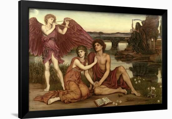 Love's Passing, 1883-84-Evelyn De Morgan-Framed Giclee Print