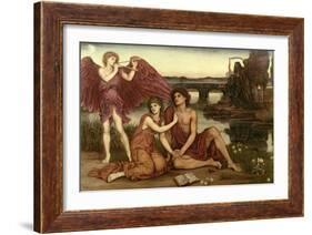 Love's Passing, 1883-84-Evelyn De Morgan-Framed Giclee Print