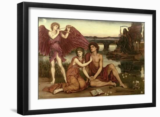 Love's Passing, 1883-84-Evelyn De Morgan-Framed Giclee Print
