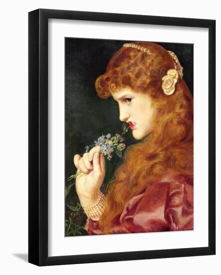 Love's Shadow, 1867-Anthony Frederick Augustus Sandys-Framed Giclee Print