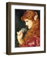 Love's Shadow, 1867-Anthony Frederick Augustus Sandys-Framed Giclee Print