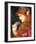 Love's Shadow, 1867-Anthony Frederick Augustus Sandys-Framed Premium Giclee Print