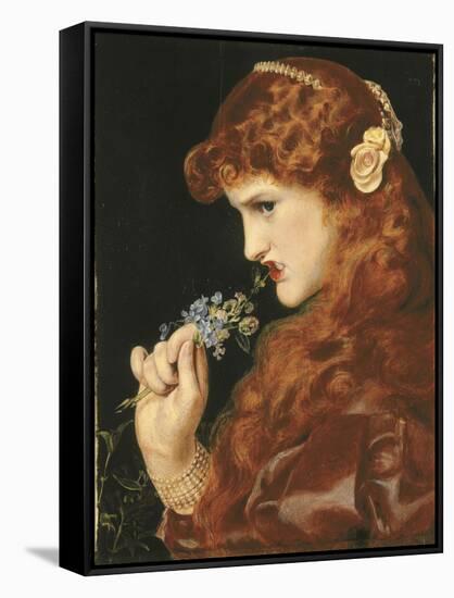 Love's Shadow, C.1867-Anthony Frederick Augustus Sandys-Framed Stretched Canvas