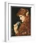 Love's Shadow, C.1867-Anthony Frederick Augustus Sandys-Framed Giclee Print