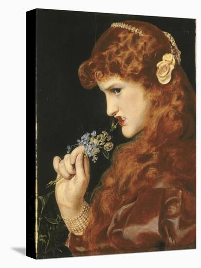 Love's Shadow, C.1867-Anthony Frederick Augustus Sandys-Stretched Canvas