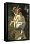 Love's Whisper-Guillaume Seignac-Framed Stretched Canvas