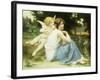 Love's Whisper-Seignac Guillaume-Framed Giclee Print