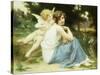 Love's Whisper-Guillaume Seignac-Stretched Canvas