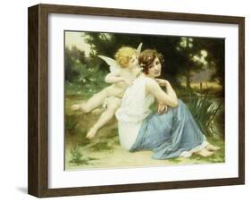 Love's Whisper-Guillaume Seignac-Framed Giclee Print