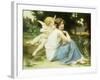 Love's Whisper-Guillaume Seignac-Framed Giclee Print