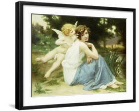 Love's Whisper-Guillaume Seignac-Framed Giclee Print