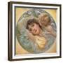 Love's Whispers, 1896-Norman Prescott Davies-Framed Giclee Print