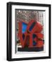 Love Sculpture by Robert Indiana, 6th Avenue, Manhattan, New York City, New York, USA-Amanda Hall-Framed Photographic Print