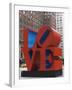 Love Sculpture by Robert Indiana, 6th Avenue, Manhattan, New York City, New York, USA-Amanda Hall-Framed Photographic Print