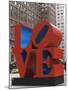 Love Sculpture by Robert Indiana, 6th Avenue, Manhattan, New York City, New York, USA-Amanda Hall-Mounted Photographic Print