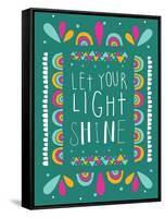 Love Shine-Susan Claire-Framed Stretched Canvas