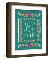 Love Shine-Susan Claire-Framed Art Print