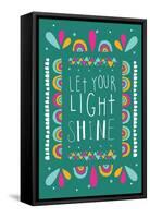 Love Shine-Susan Claire-Framed Stretched Canvas