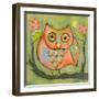 Love Shy Owl-Wyanne-Framed Giclee Print