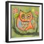 Love Shy Owl-Wyanne-Framed Giclee Print