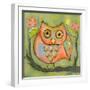 Love Shy Owl-Wyanne-Framed Giclee Print