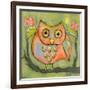 Love Shy Owl-Wyanne-Framed Giclee Print