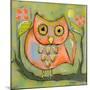 Love Shy Owl-Wyanne-Mounted Giclee Print