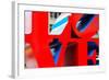 Love signs - modern Art - Manhattan - New York City - United States-Philippe Hugonnard-Framed Photographic Print