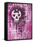 Love Skull Princess-Roseanne Jones-Framed Stretched Canvas