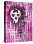 Love Skull Princess-Roseanne Jones-Stretched Canvas