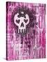 Love Skull Princess-Roseanne Jones-Stretched Canvas