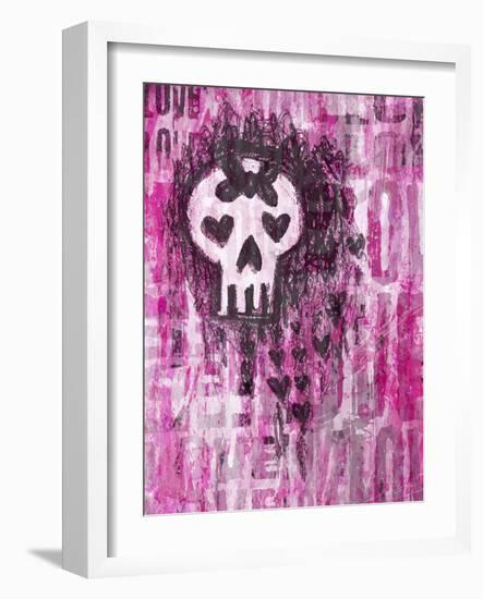 Love Skull Princess-Roseanne Jones-Framed Giclee Print