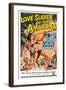 Love Slaves of the Amazons-null-Framed Art Print