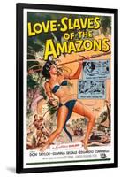 Love Slaves of the Amazons-null-Framed Art Print