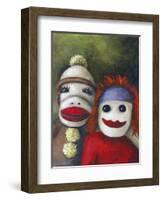 Love Socks-Leah Saulnier-Framed Giclee Print