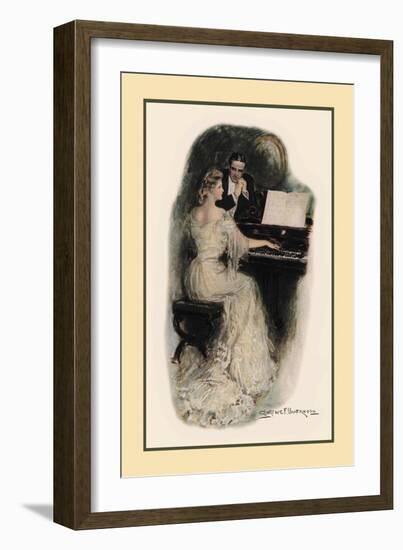 Love Song-Clarence F. Underwood-Framed Art Print