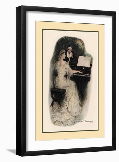 Love Song-Clarence F. Underwood-Framed Art Print