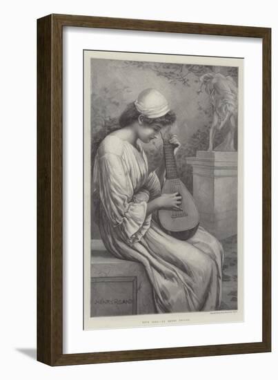 Love Song-Henry Ryland-Framed Giclee Print