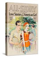 Love Stories of the American Girl-Neysa Alban-Stretched Canvas