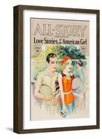 Love Stories of the American Girl-Neysa Alban-Framed Art Print