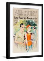 Love Stories of the American Girl-Neysa Alban-Framed Art Print