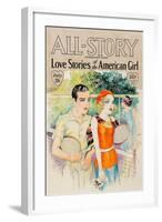 Love Stories of the American Girl-Neysa Alban-Framed Art Print