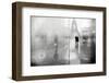 Love story in PARIS-Eric Drigny-Framed Photographic Print