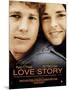 Love Story, Ryan O'Neal, Ali Macgraw, French Poster Art, 1970-null-Mounted Art Print