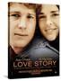 Love Story, Ryan O'Neal, Ali Macgraw, French Poster Art, 1970-null-Stretched Canvas