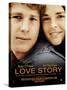 Love Story, Ryan O'Neal, Ali Macgraw, French Poster Art, 1970-null-Stretched Canvas